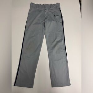 Nike Light Gray With Blue Detailing Baseball Pants